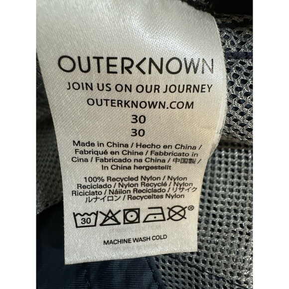 Outerknown Kelly Slater Board Shorts Mens 30 All Over Print Swim Trunks Blue EUC - Picture 6 of 7
